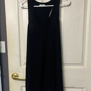 Aritzia Black Sleeveless Mini Dress